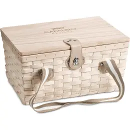 Serendipio Montega 2-Person Picnic Basket Branded